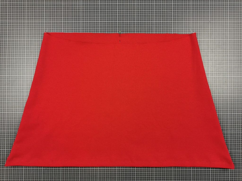 hintere Mitte markieren