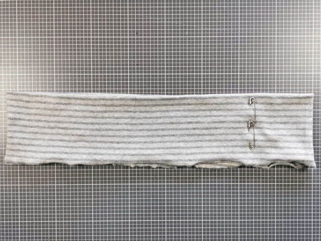 Bündchenweite anzeichnen