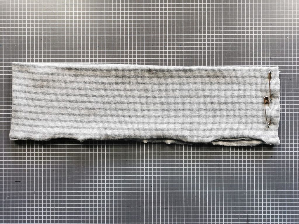 Bündchenweite zuschneiden