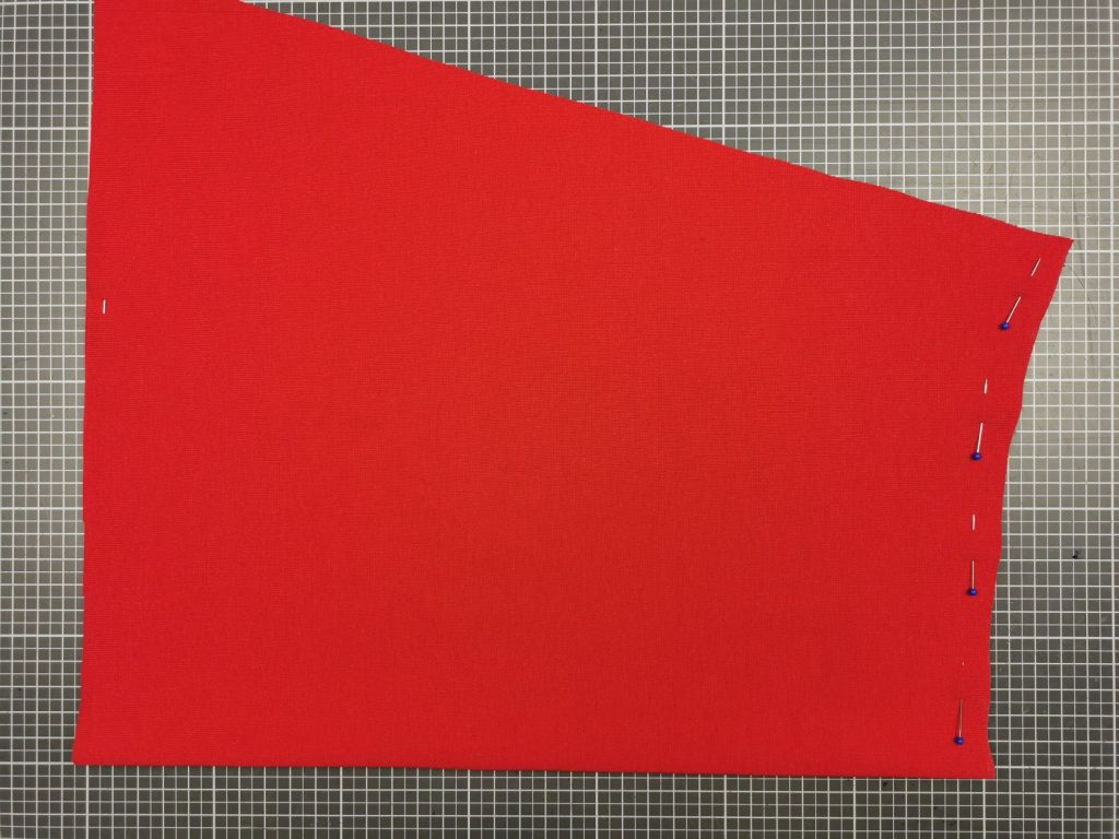 Vorderteil zugeschnitten